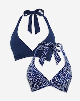 Value 2 Pack Bikini Tops - Image