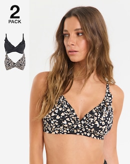 Value 2 Pack Bikini Tops - Image