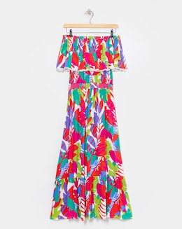 Bardot Maxi Beach Dress - Image