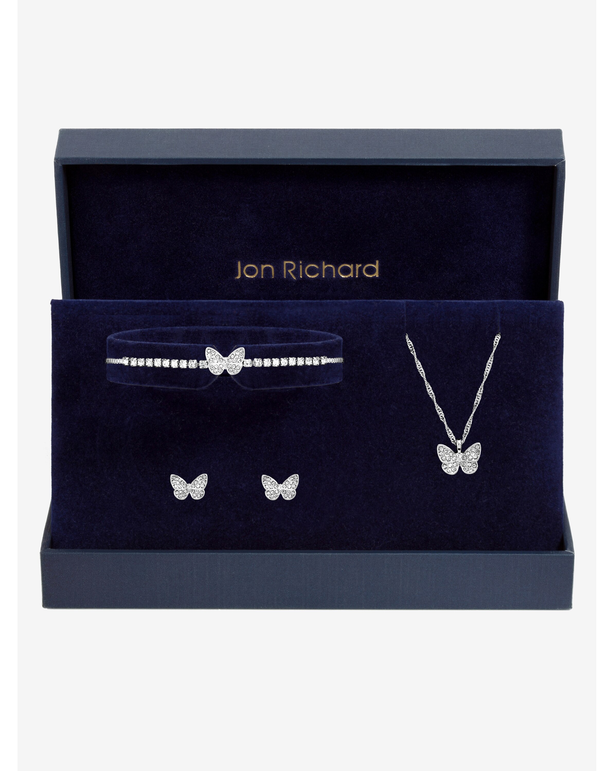 Inicio Sterling Silver Plated Turquoise Peardrop Set - Gift Box