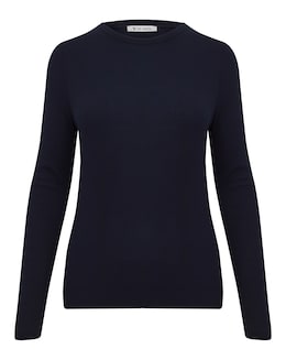 Anthology Navy Cotton Modal Top - Image