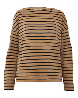 Anthology Stripe Cotton Modal Top - Image