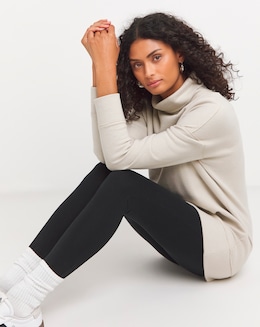 Super Soft High Neck Sweatshirt - Image