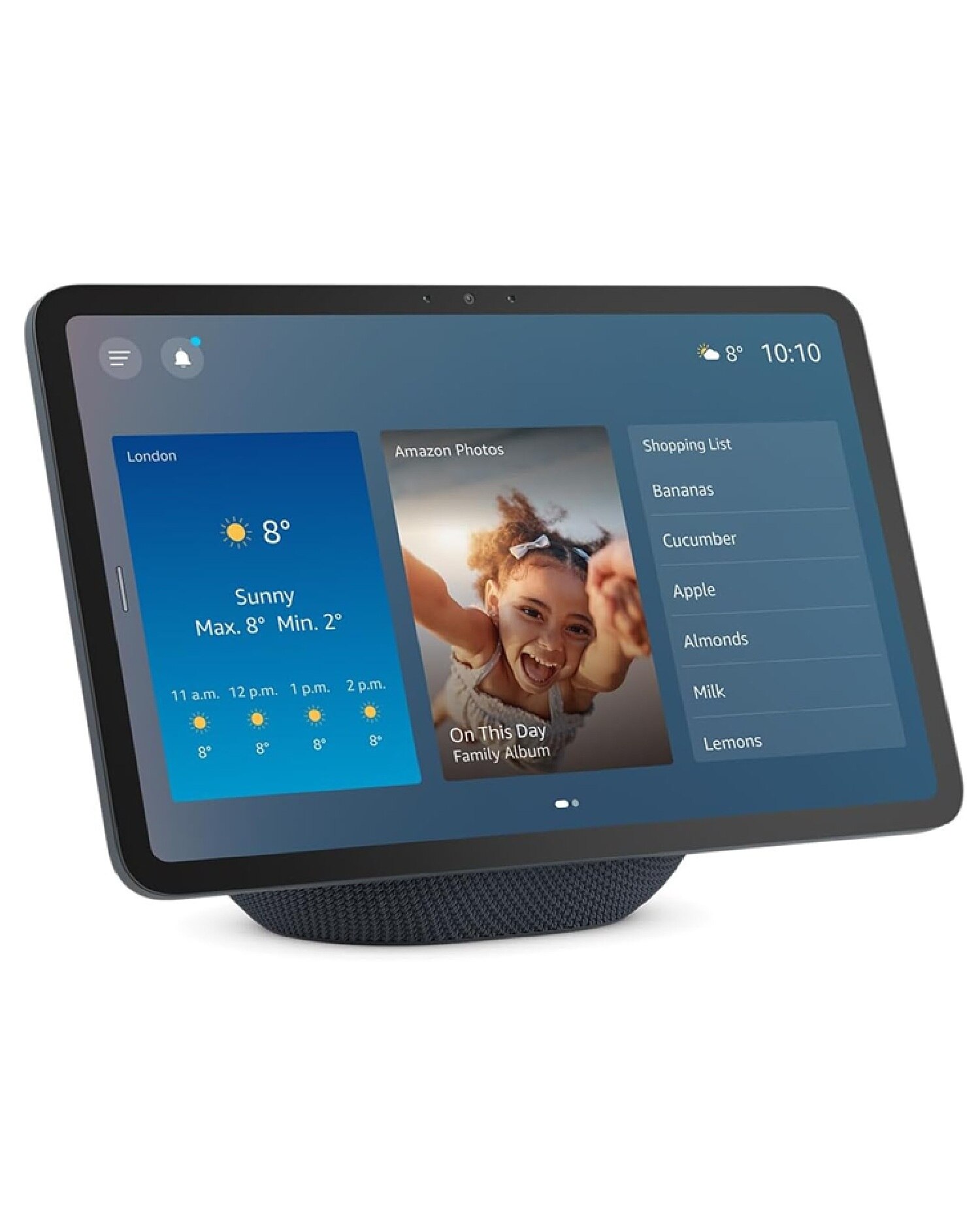 Amazon Echo Show 10 Smart Display with Alexa - Black | JD Williams