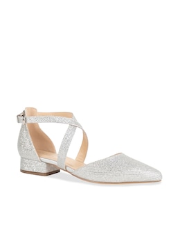 Paradox London Inaya Low Block Heel Court