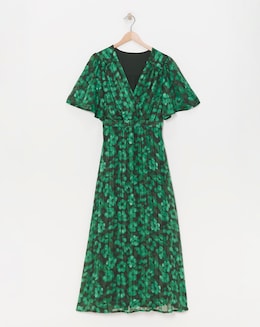 Flounce London Leopard Maxi Dress - Image