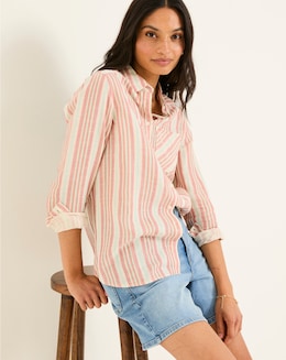 FatFace Olivia Stripe Shirt - Image