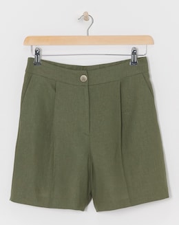 Linen Bermuda Shorts - Image