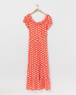 Joe Browns Easy Summer Red Maxi Dress - Image