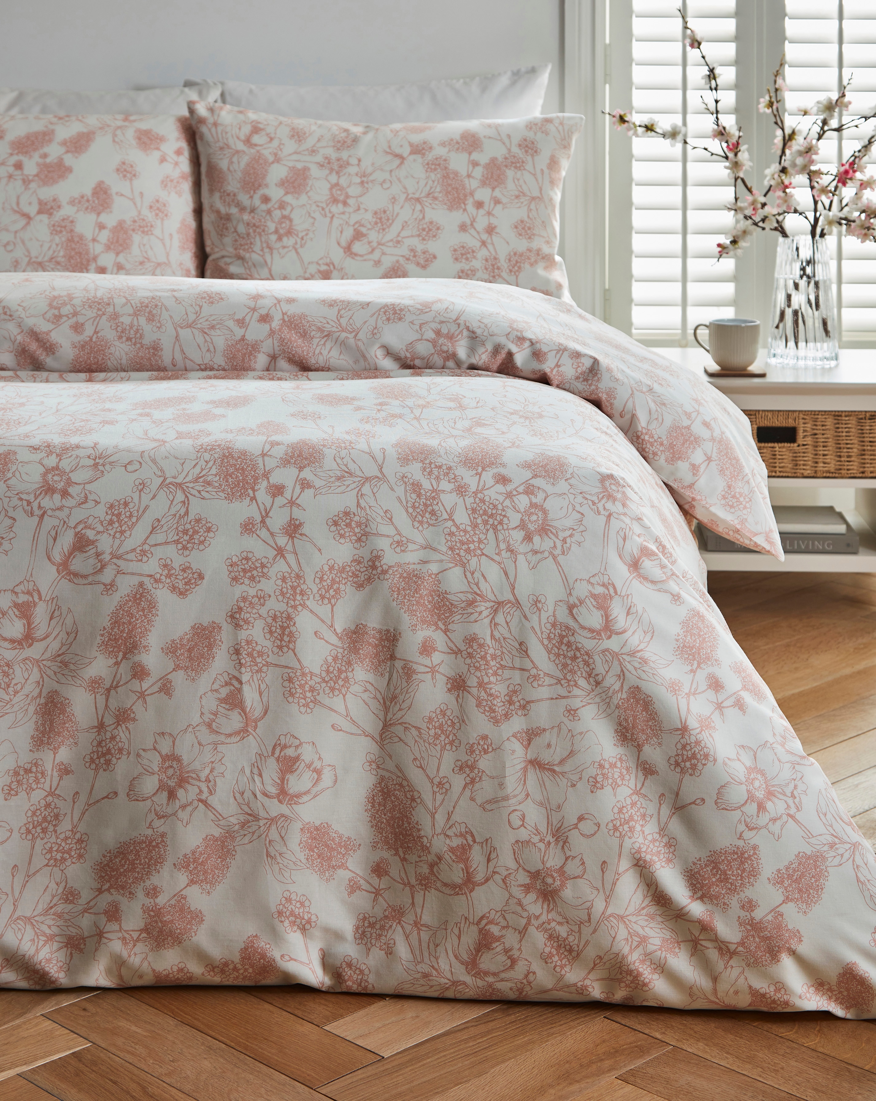 Julipa Toile Print Duvet Cover Set