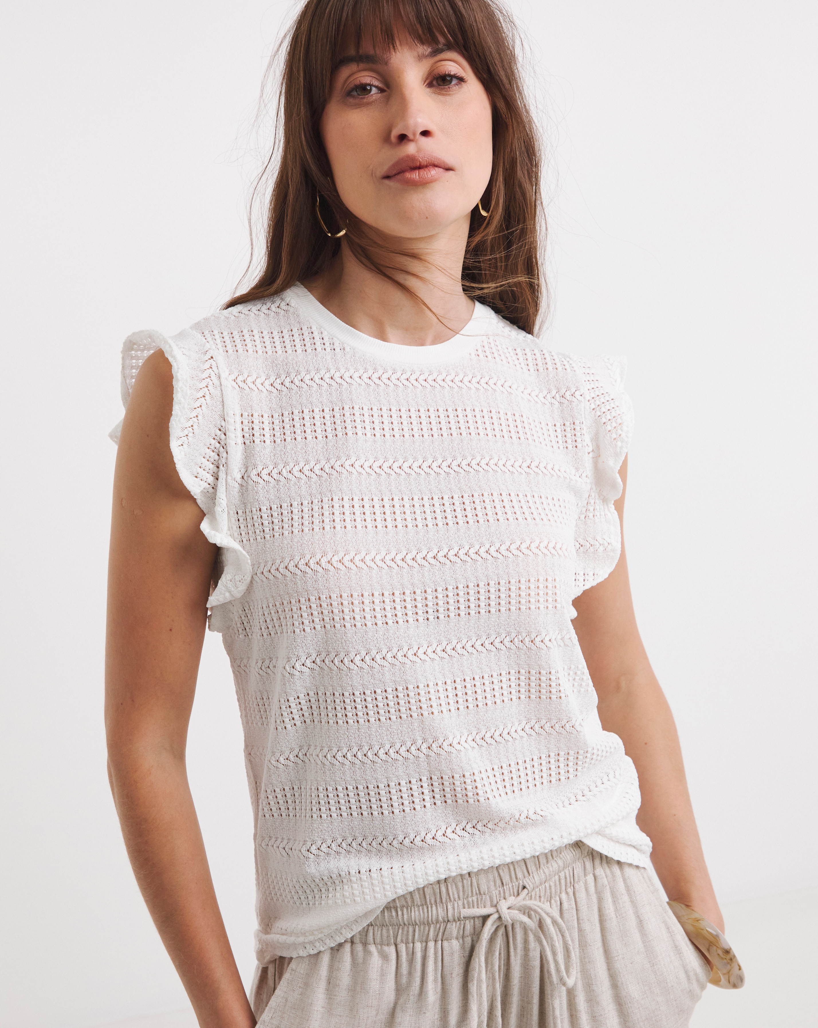 Frill Sleeve Top
