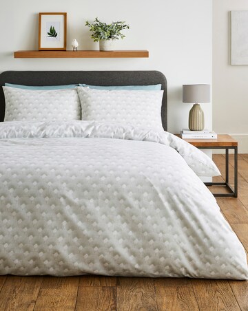 Manhattan Silver Grey Cotton Blend Duvet Cover Set