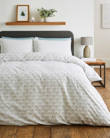 Manhattan Silver Grey Cotton Blend Duvet Cover Set