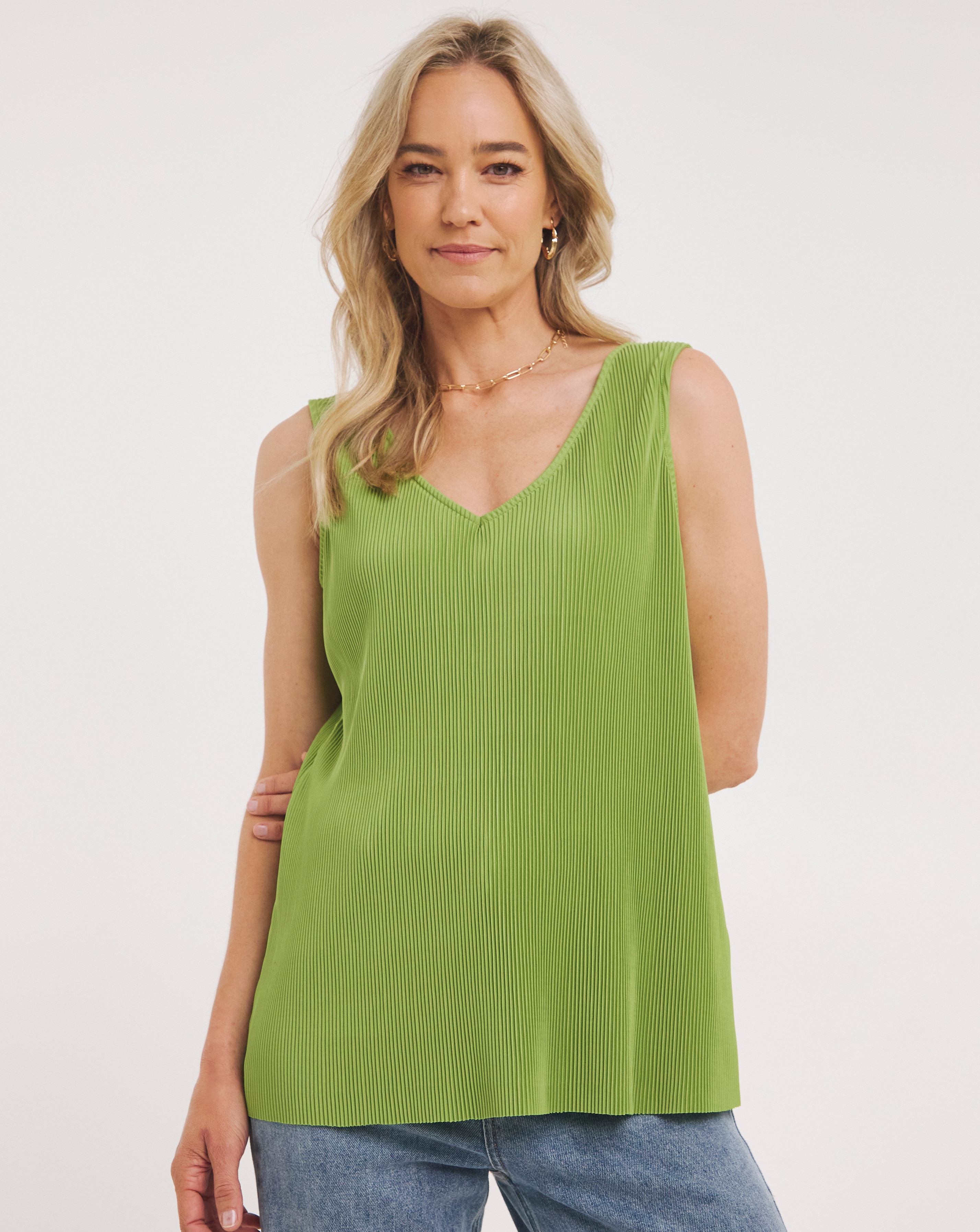 Plisse Vest