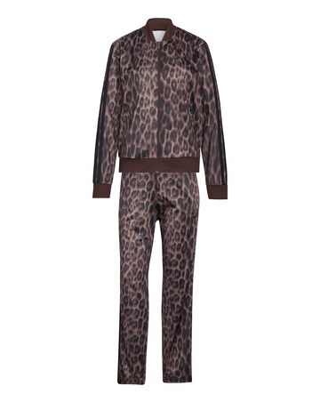 adidas Leopard Print 3 Stripe Tracksuit