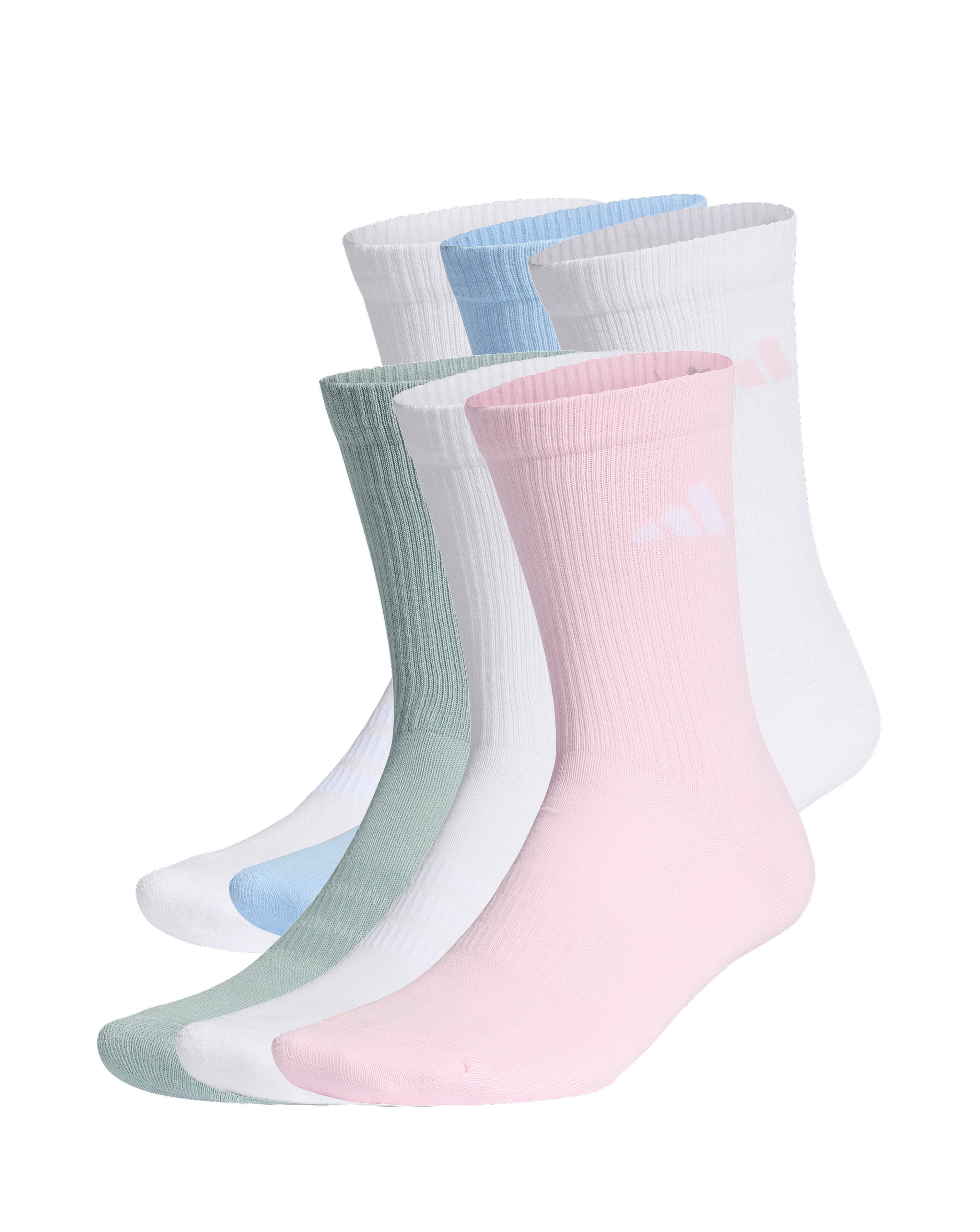 New In - Adidas Essential 6 Pack Socks