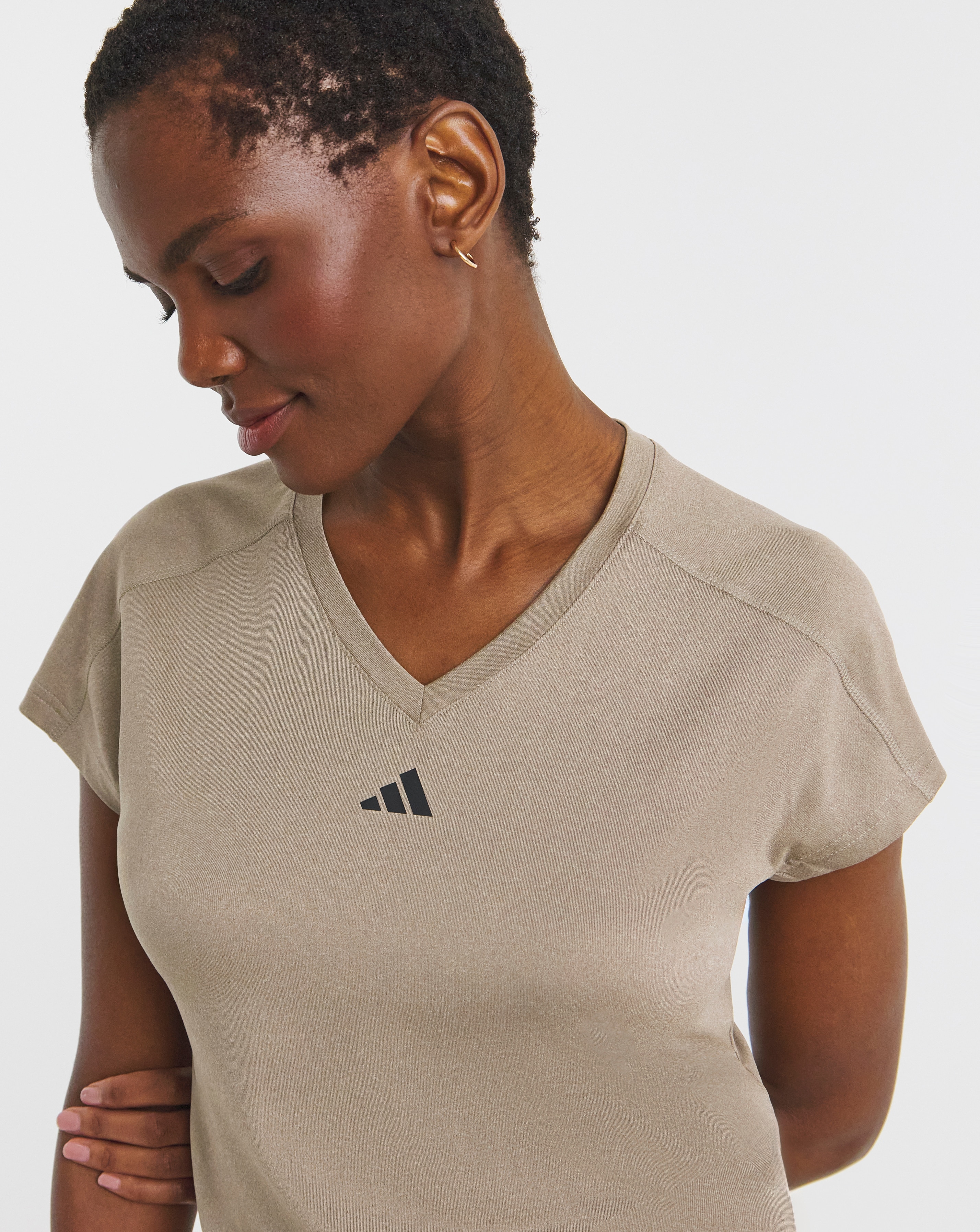 adidas V Neck Training T-Shirt