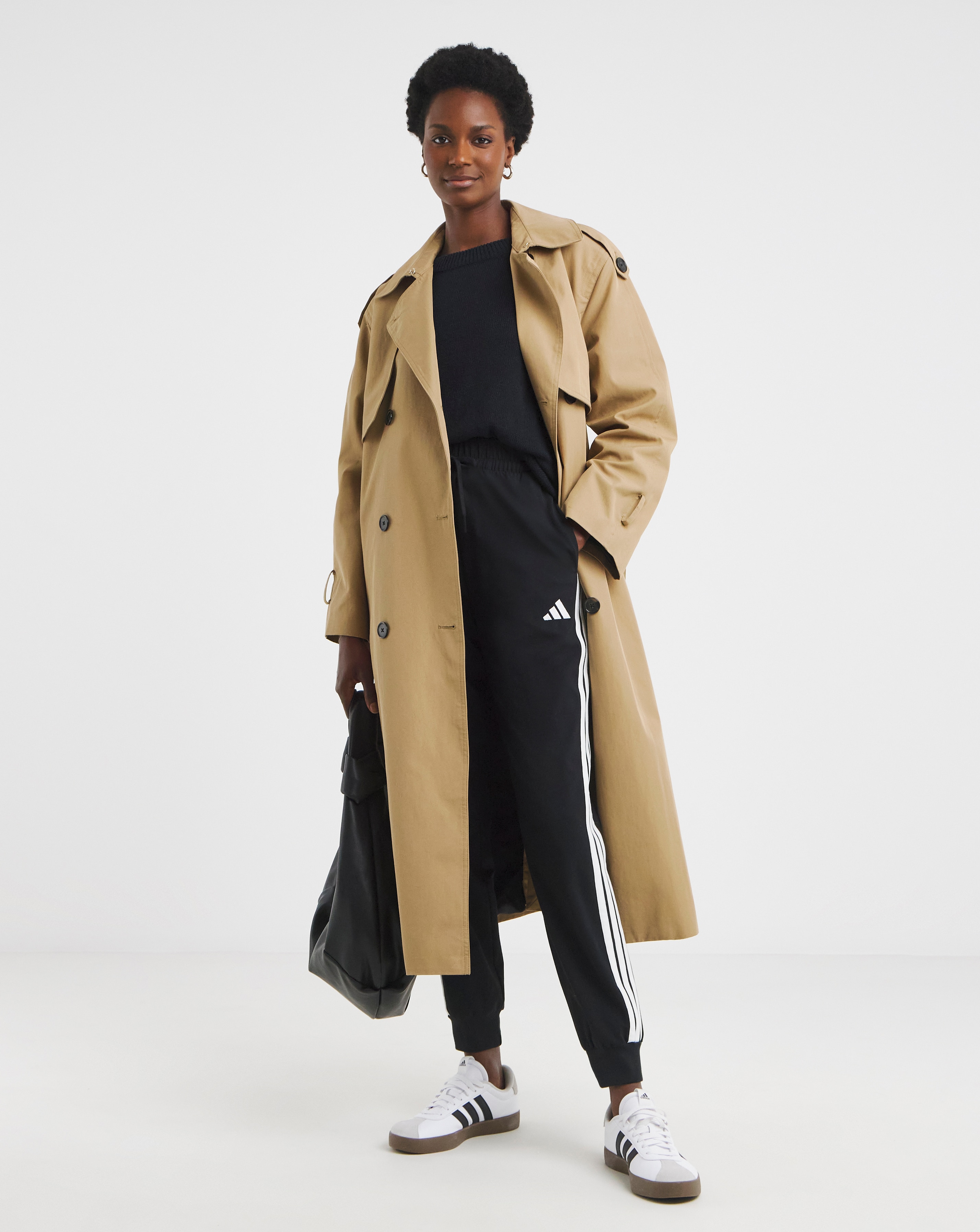 adidas 3 Stripe Cuffed Jogger