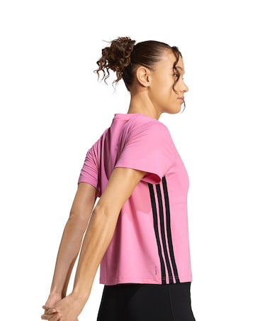 adidas 3 Stripes Crew Neck T-Shirt