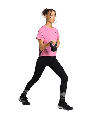 adidas 3 Stripes Crew Neck T-Shirt