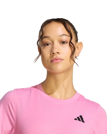 adidas 3 Stripes Crew Neck T-Shirt