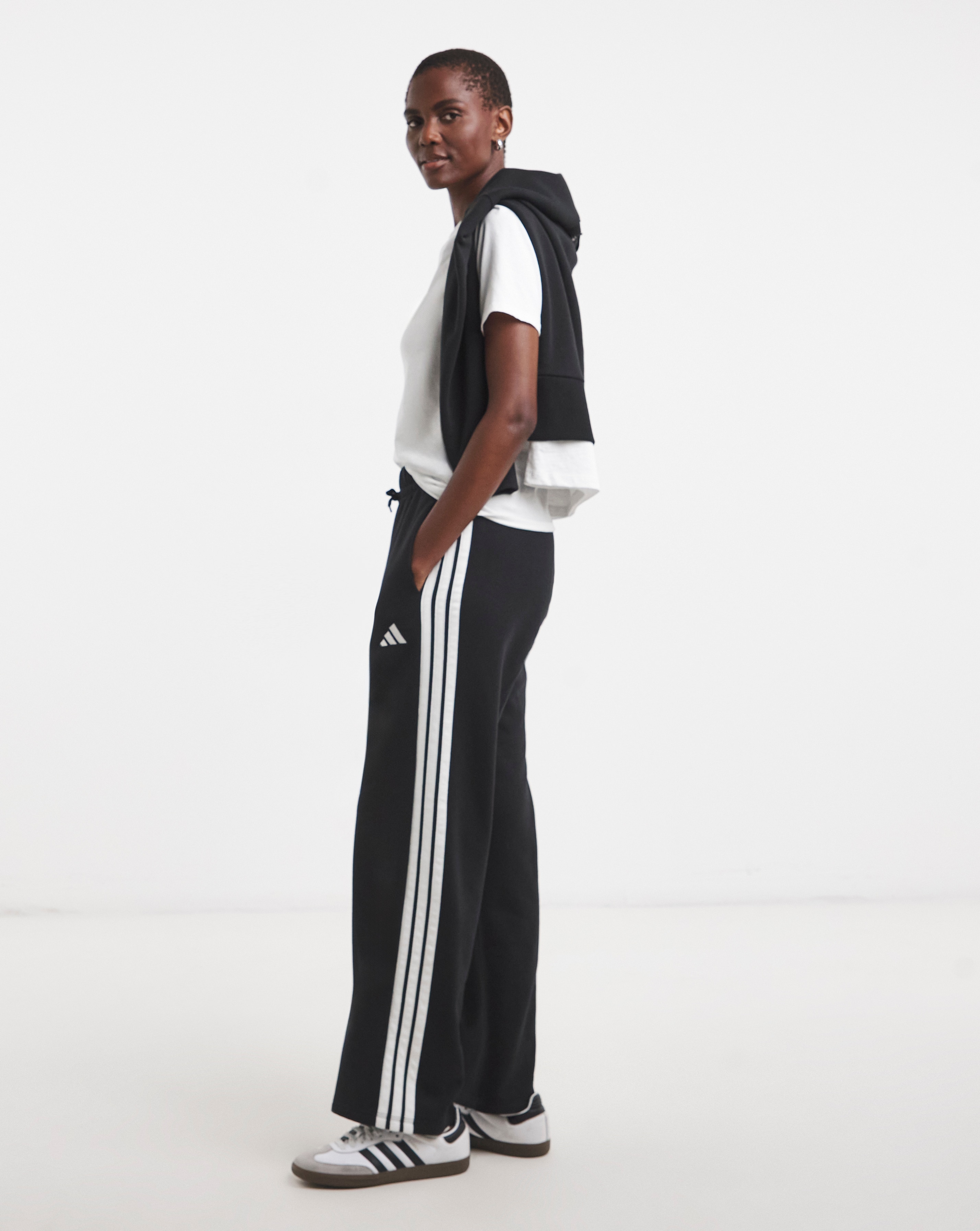 adidas 3 Stripes Fleece Pants