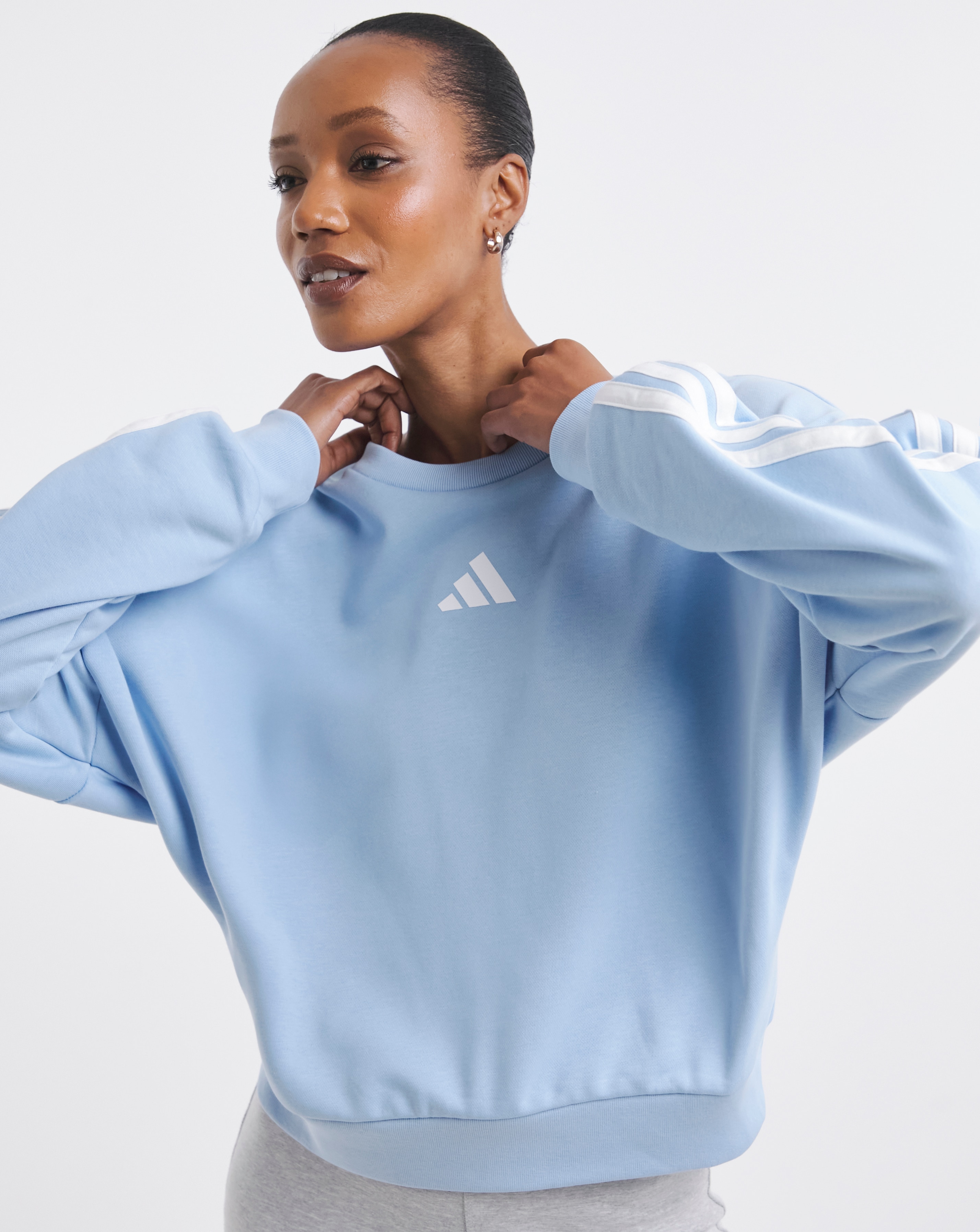 adidas 3 Stripes French Terry Sweatshirt
