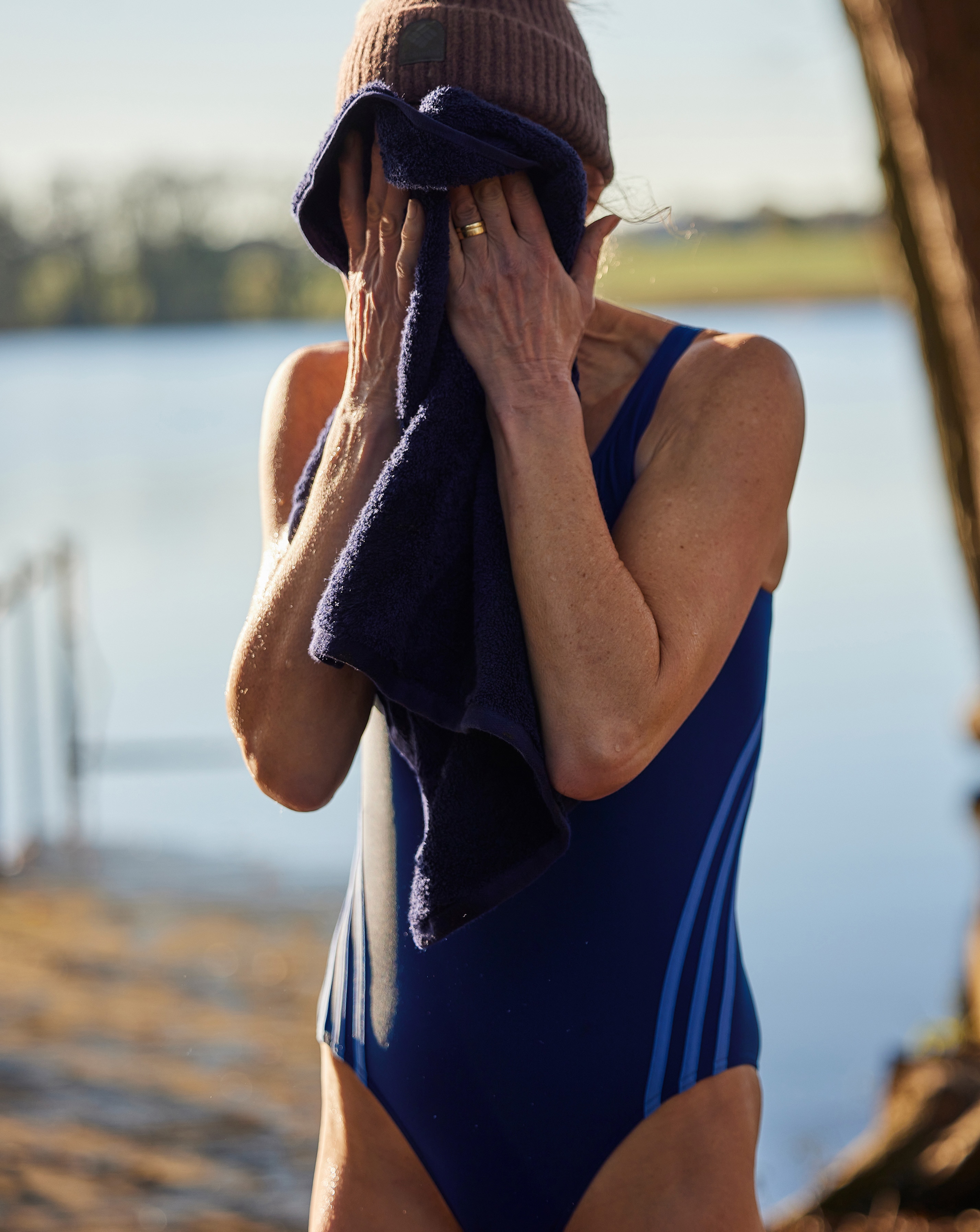 adidas 3 Stripes Swimsuit