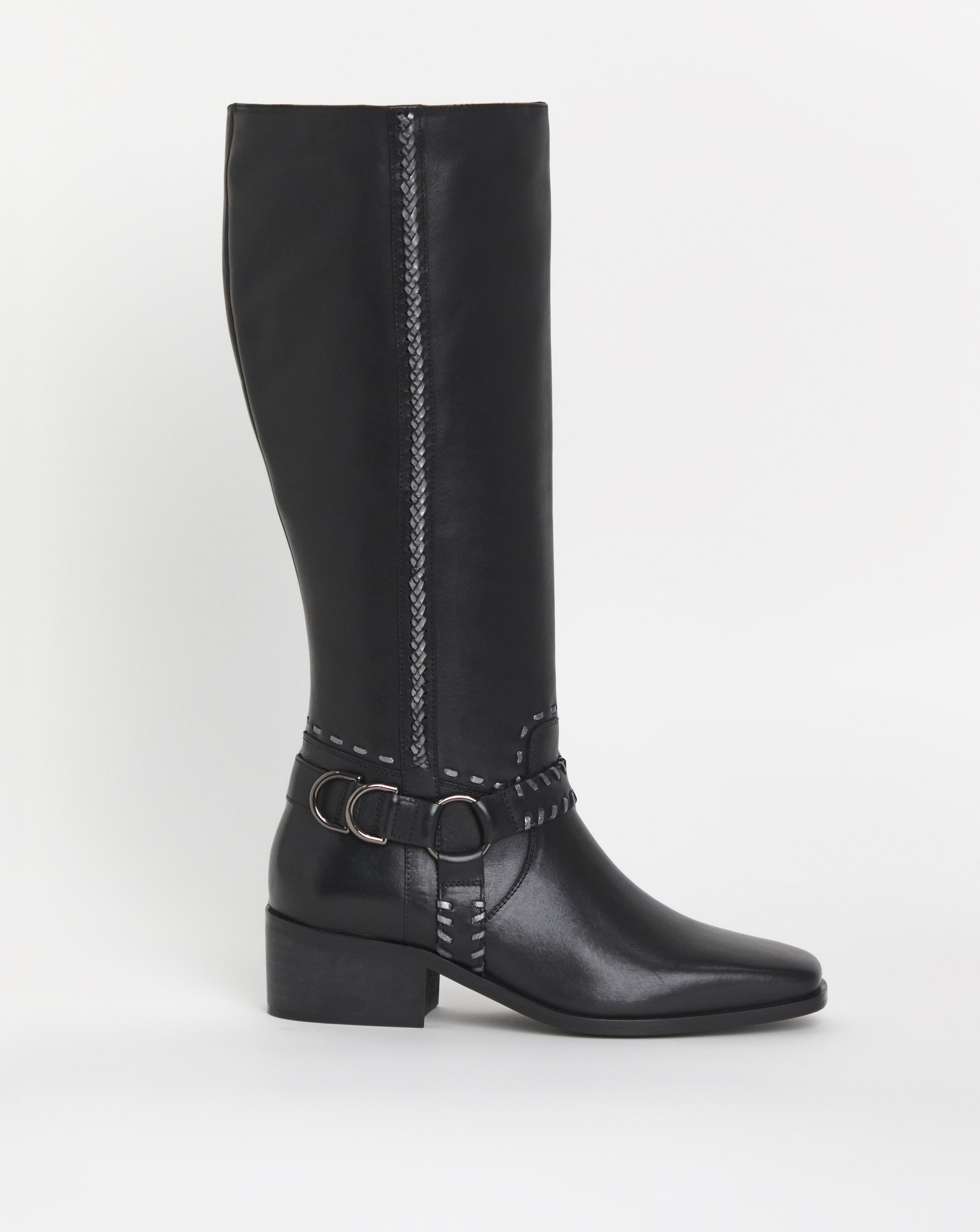Joe Browns Knee High Leather Boot E Fit