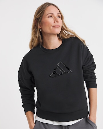 adidas Crew Neck Pearl Logo Sweatshirt