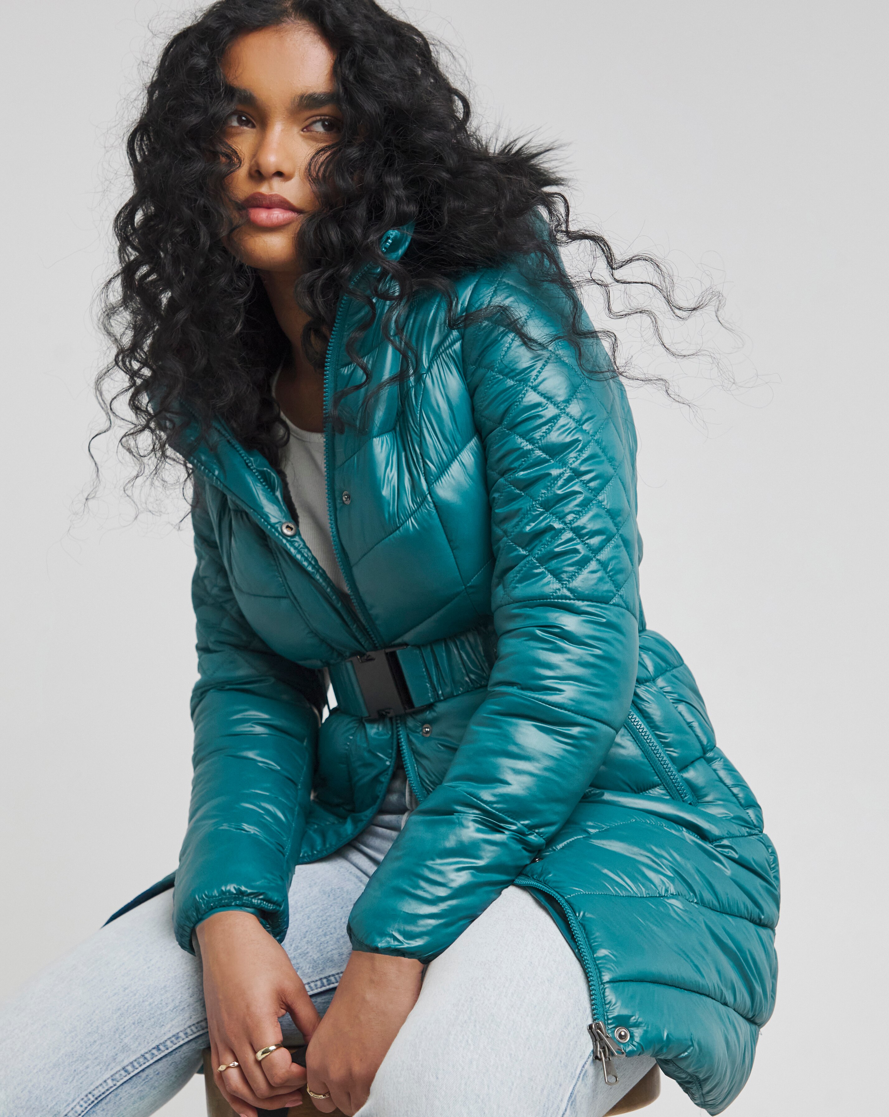 Luxe Longline Padded Coat