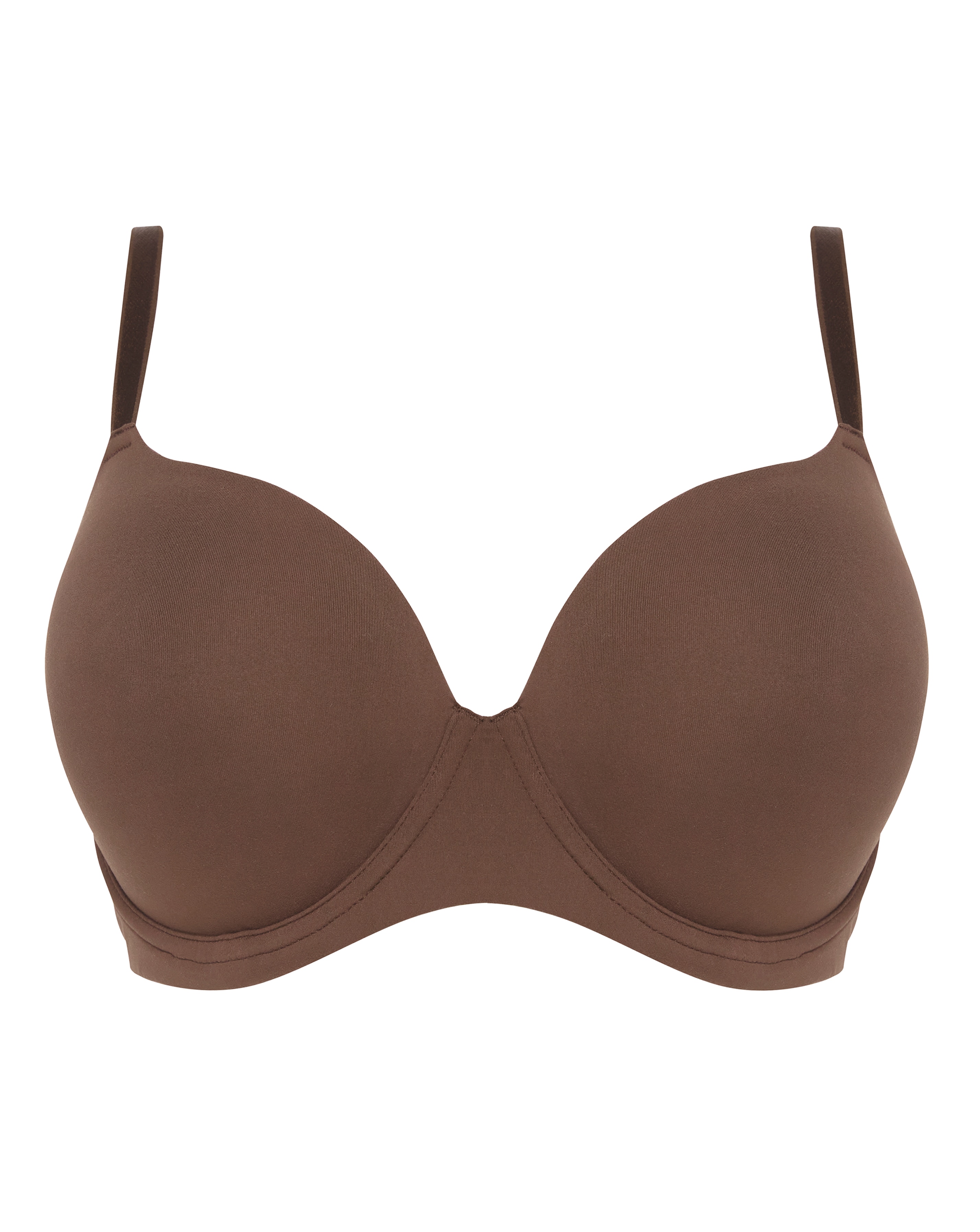 Feather Touch Tshirt Bra Nude 1