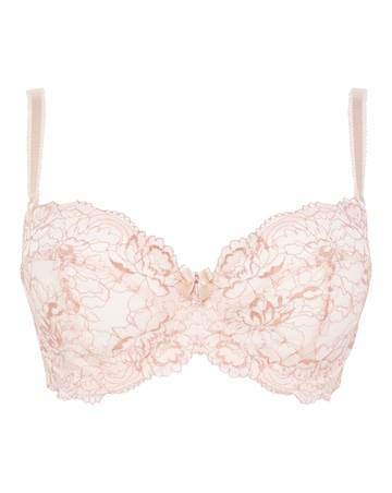 Ella Lace Multiway Wired Bra Blush