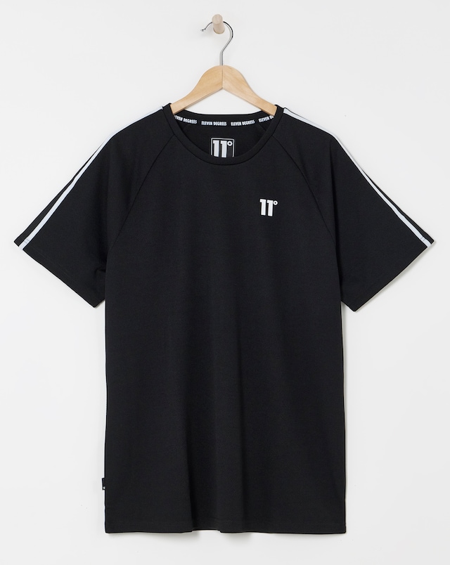 11 Degrees T-Shirt - Black