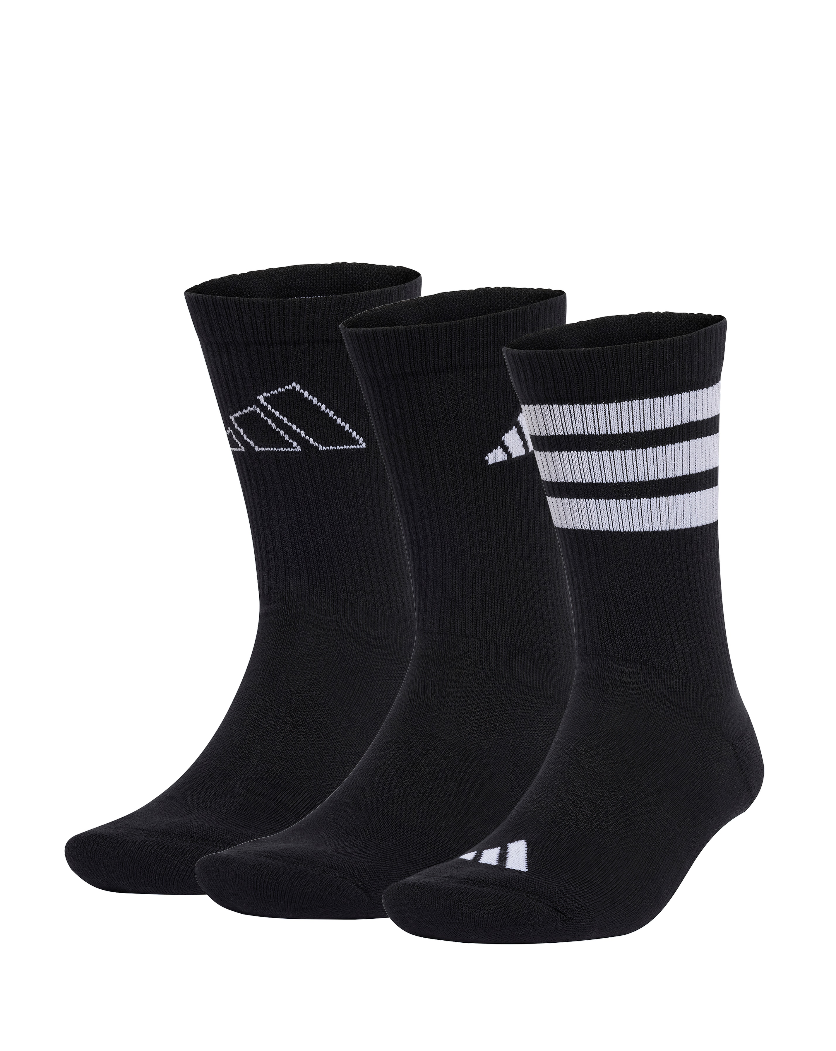 adidas Logo 3 Pack Socks