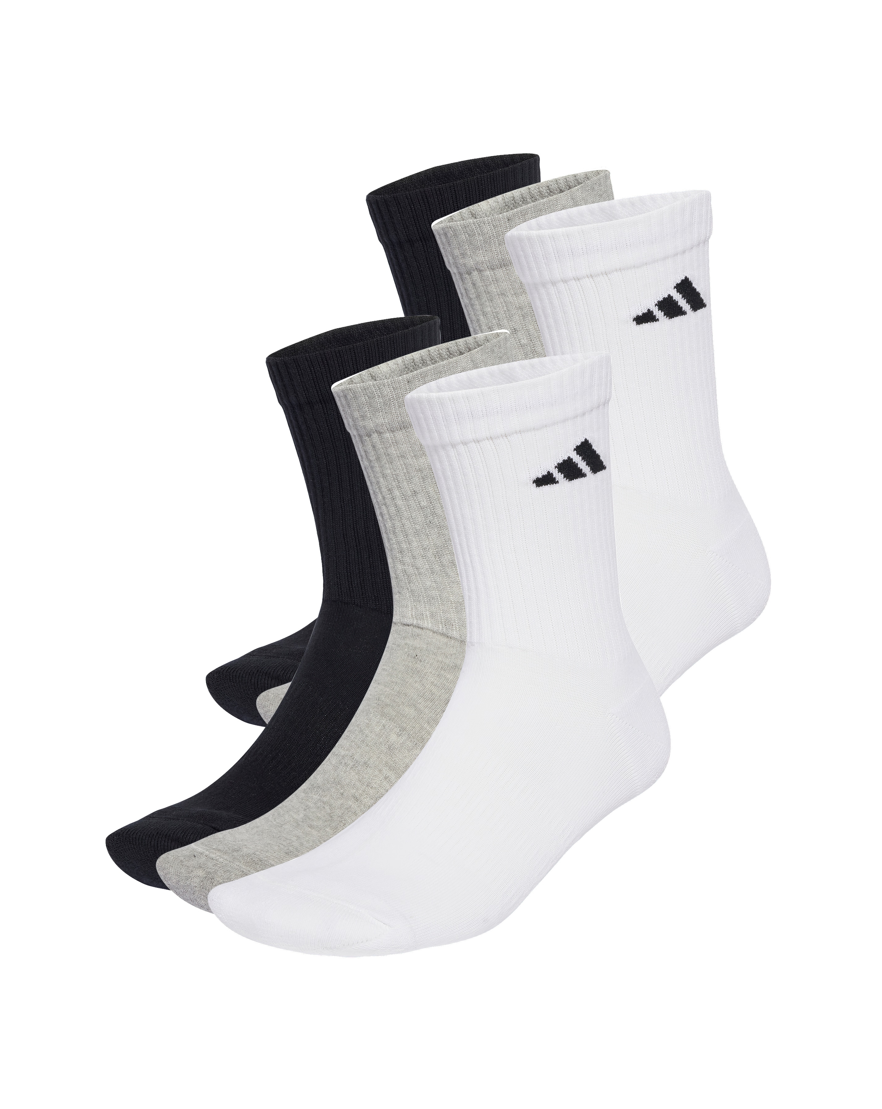 adidas Logo 6 Pack Socks