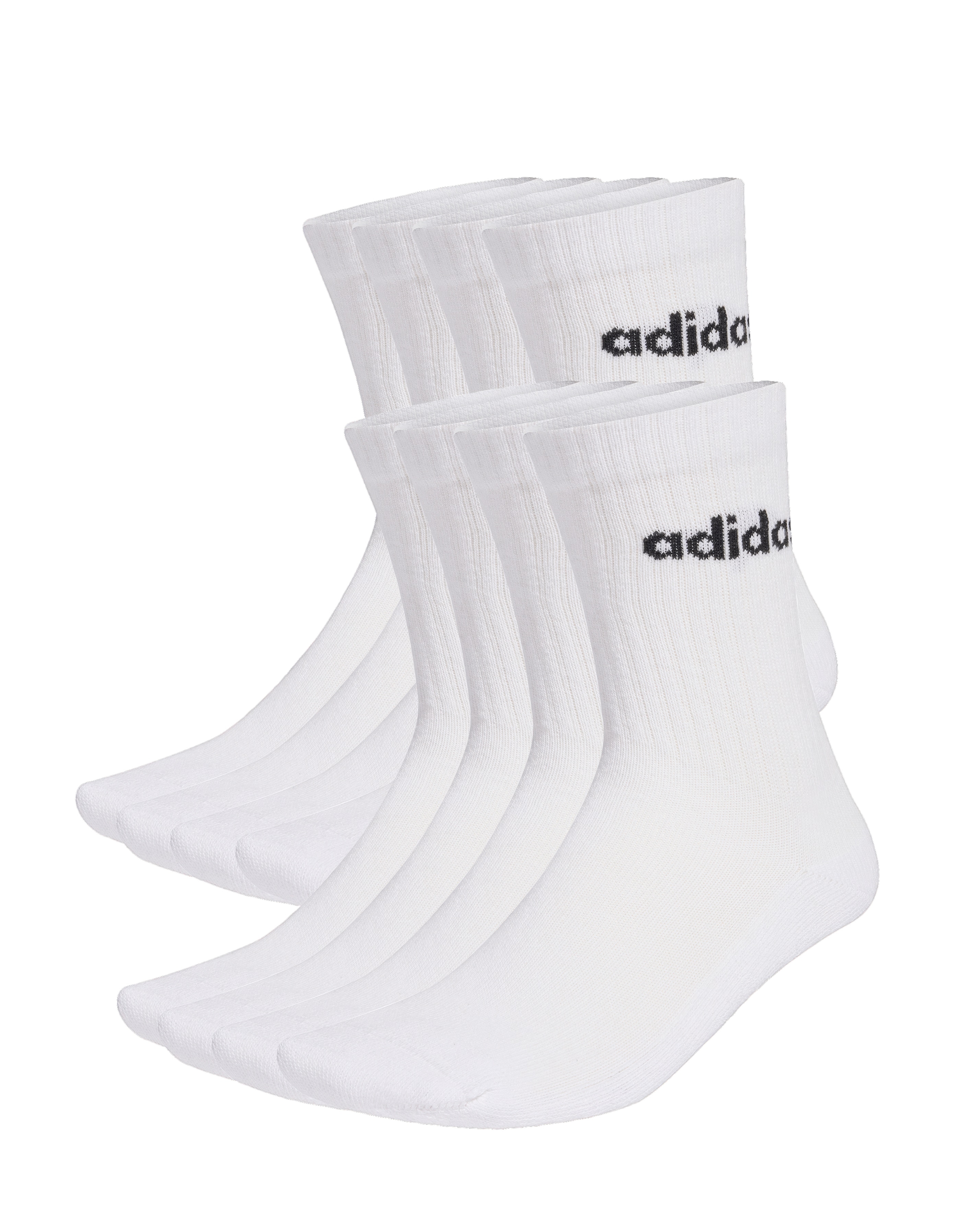 New In - adidas Linear Logo 10 Pack Crew Socks