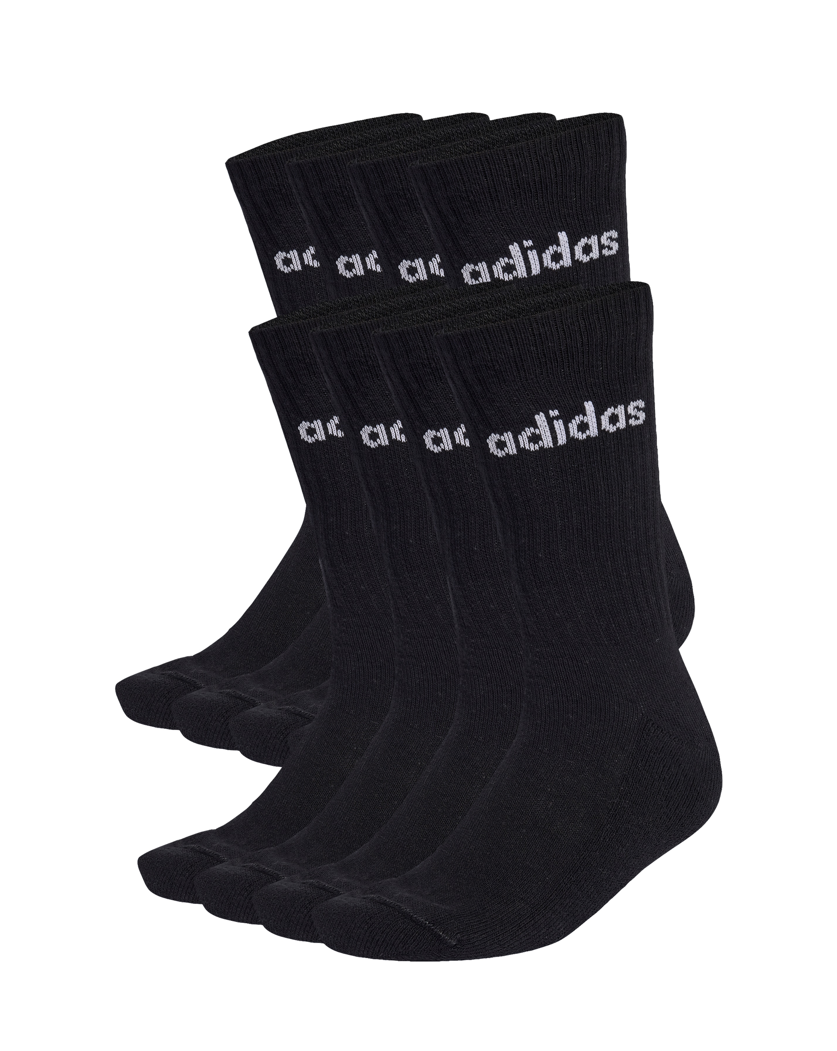 New In - adidas Linear Logo 10 Pack Crew Socks