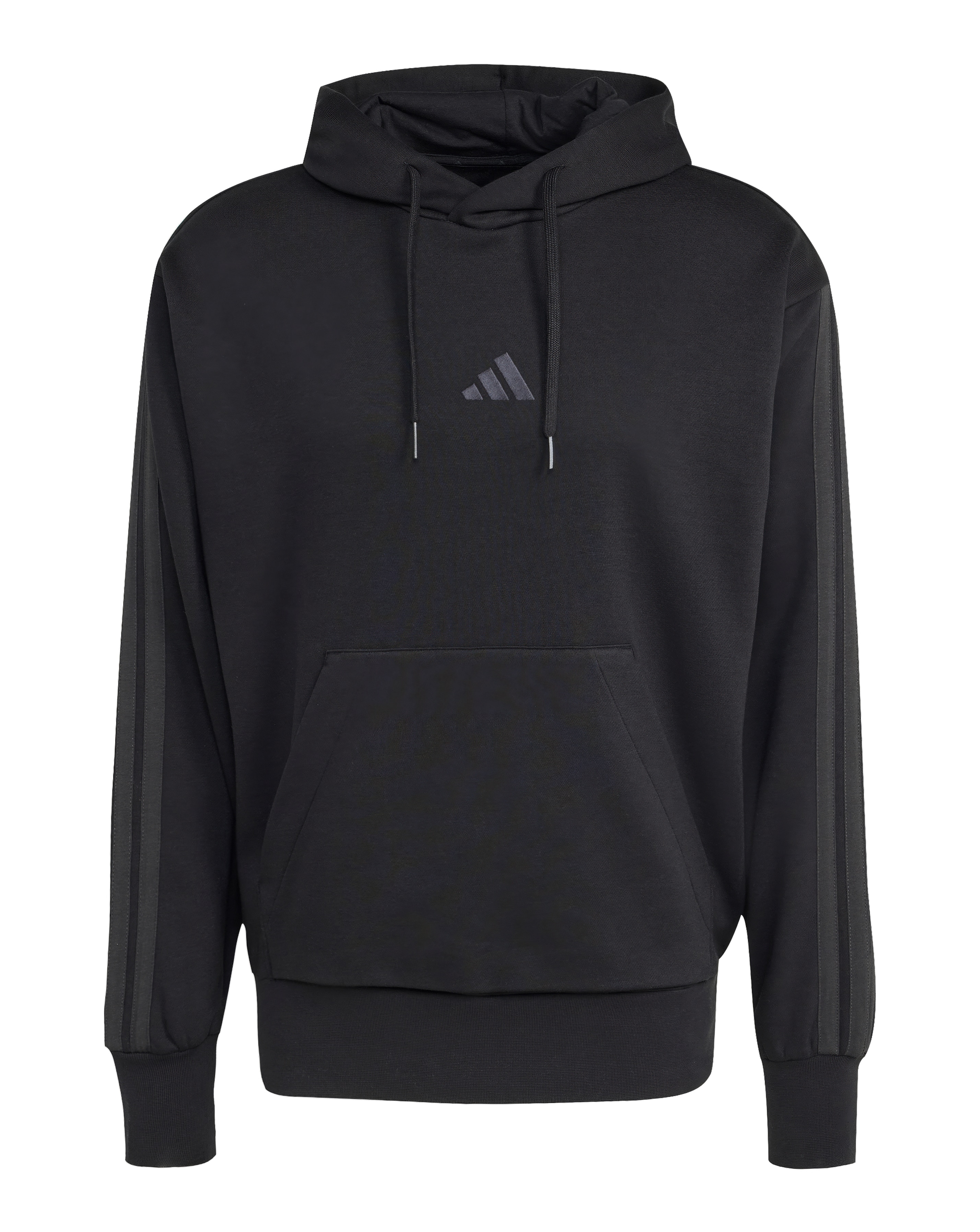 New In - adidas 3 Stripes Fleece Hoodie