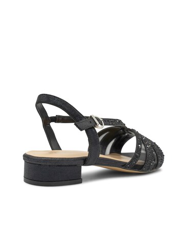 Paradox London Quest Wide E Fit Block Heel Sandal