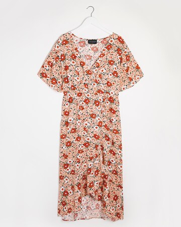 Lovedrobe Tie Waist Wrap Dress