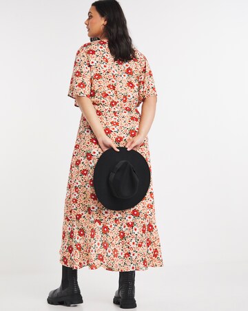 Lovedrobe Tie Waist Wrap Dress