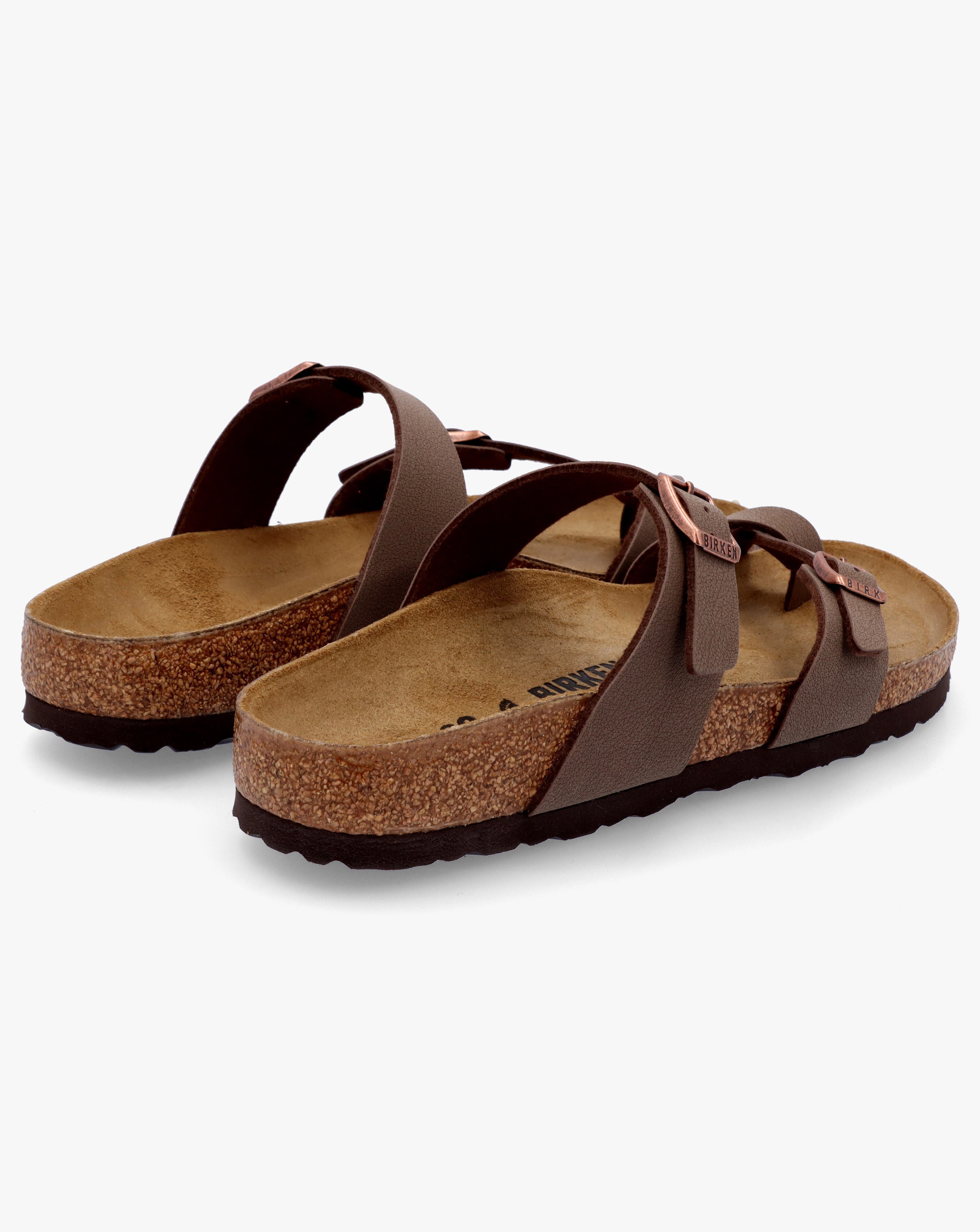 Birkenstock Mayari Mocca Birko-Flor Thong Sandals Narrow Fit | JD