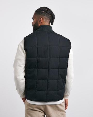Armor Lux Quilted Gilet - Navy