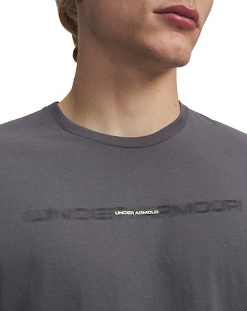 Under Armour Back Print Blur Logo T-Shirt