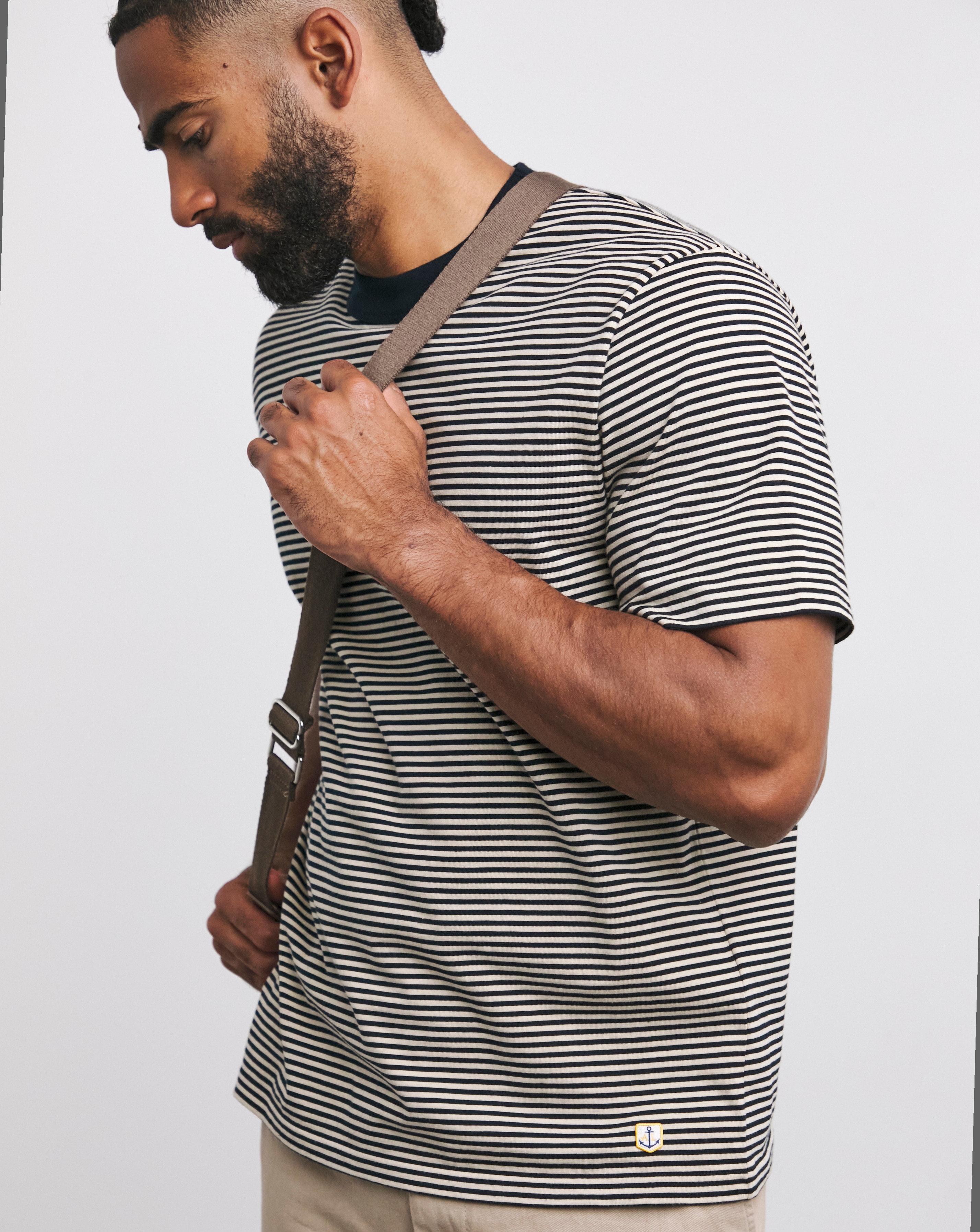 New In - Armor Lux Hertiage Stripe T-Shirt
