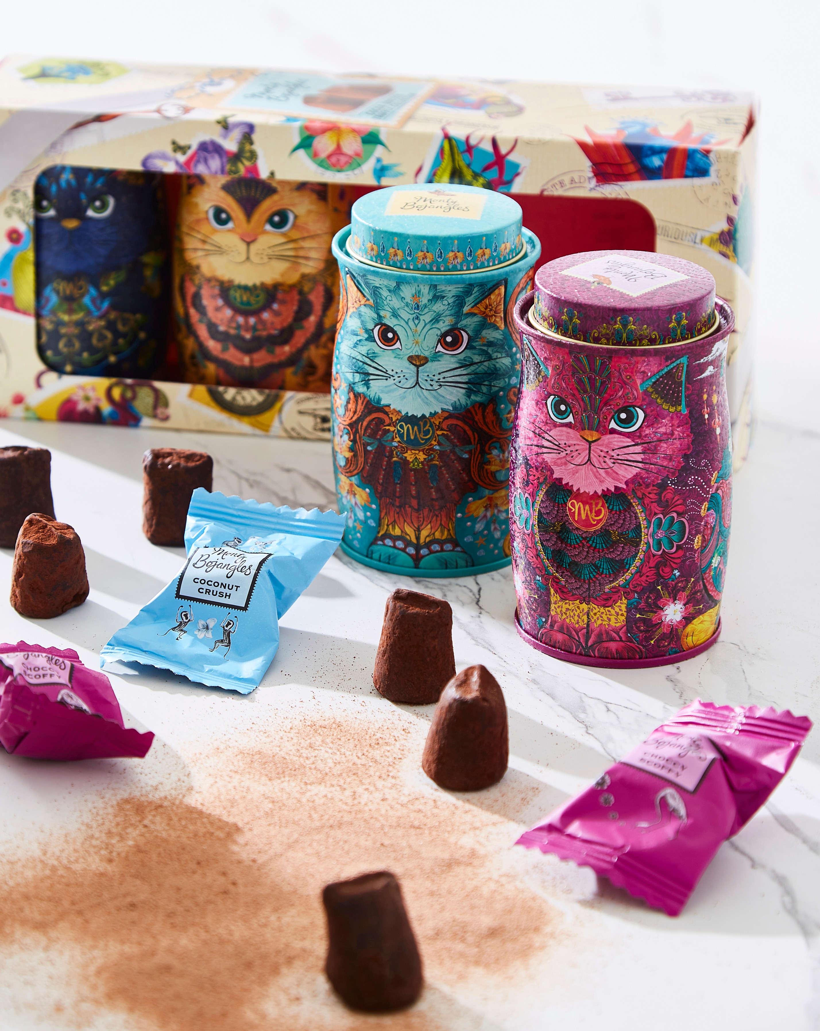 Monty Bojangles Cat Tin Collection