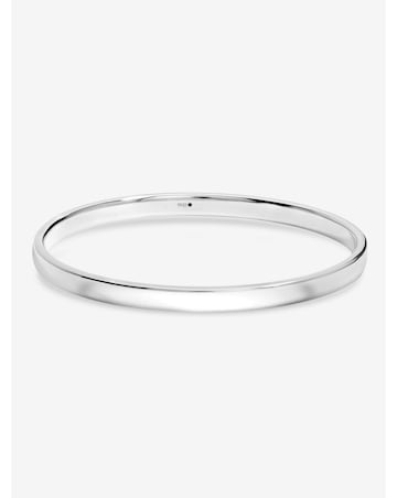 Simply Silver Sterling Silver 925 Classic Bangle