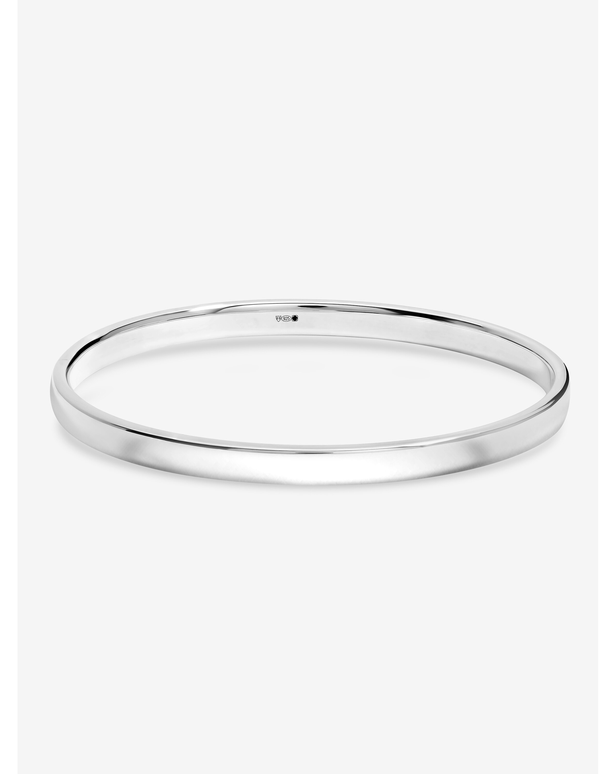 Simply Silver Sterling Silver 925 Classic Bangle