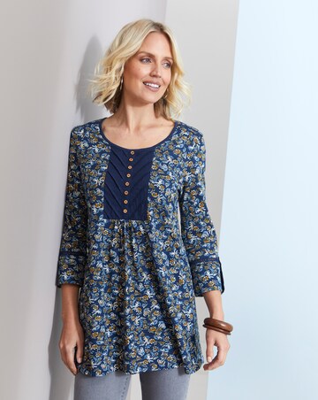 Julipa Pintuck Jersey Tunic